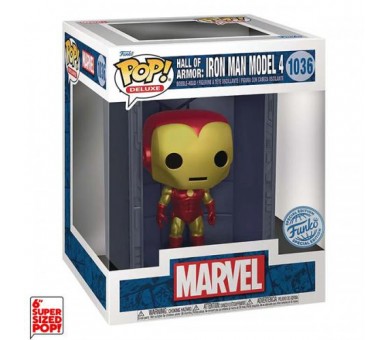 Funko POP! Hall of Armor Iron Man Model 4 (1036) EXM DLX