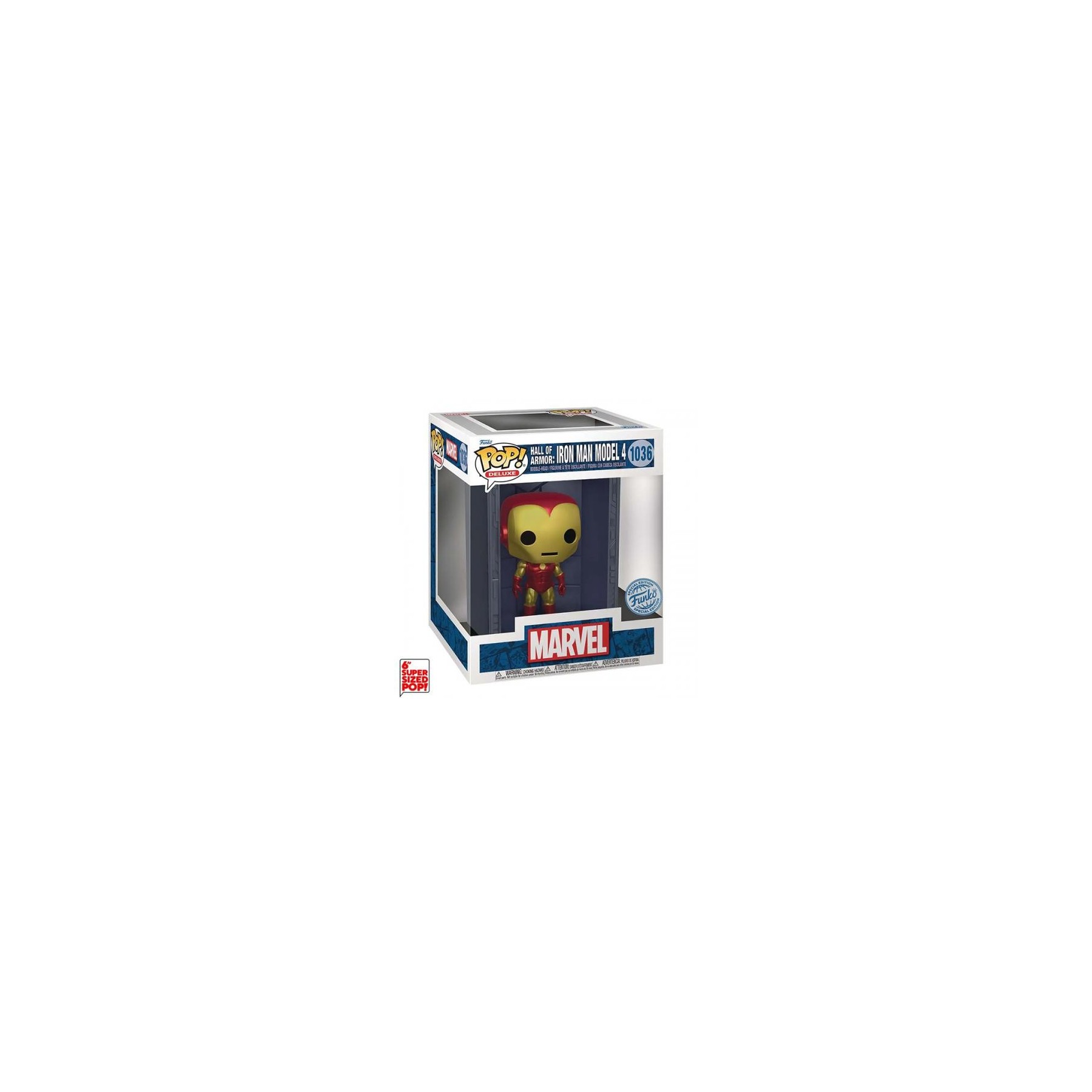 Funko POP! Hall of Armor Iron Man Model 4 (1036) EXM DLX