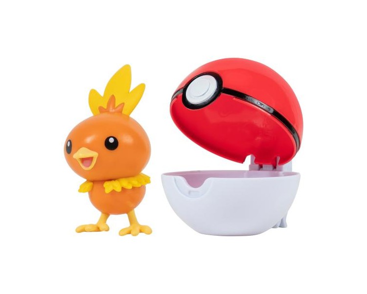 Pokemon Clip 'N' Go Torchic & Poke' Ball