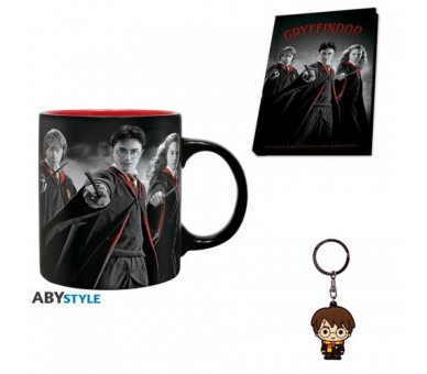 Harry Potter Gift Set Tazza/Portachiavi/Notebook: Group