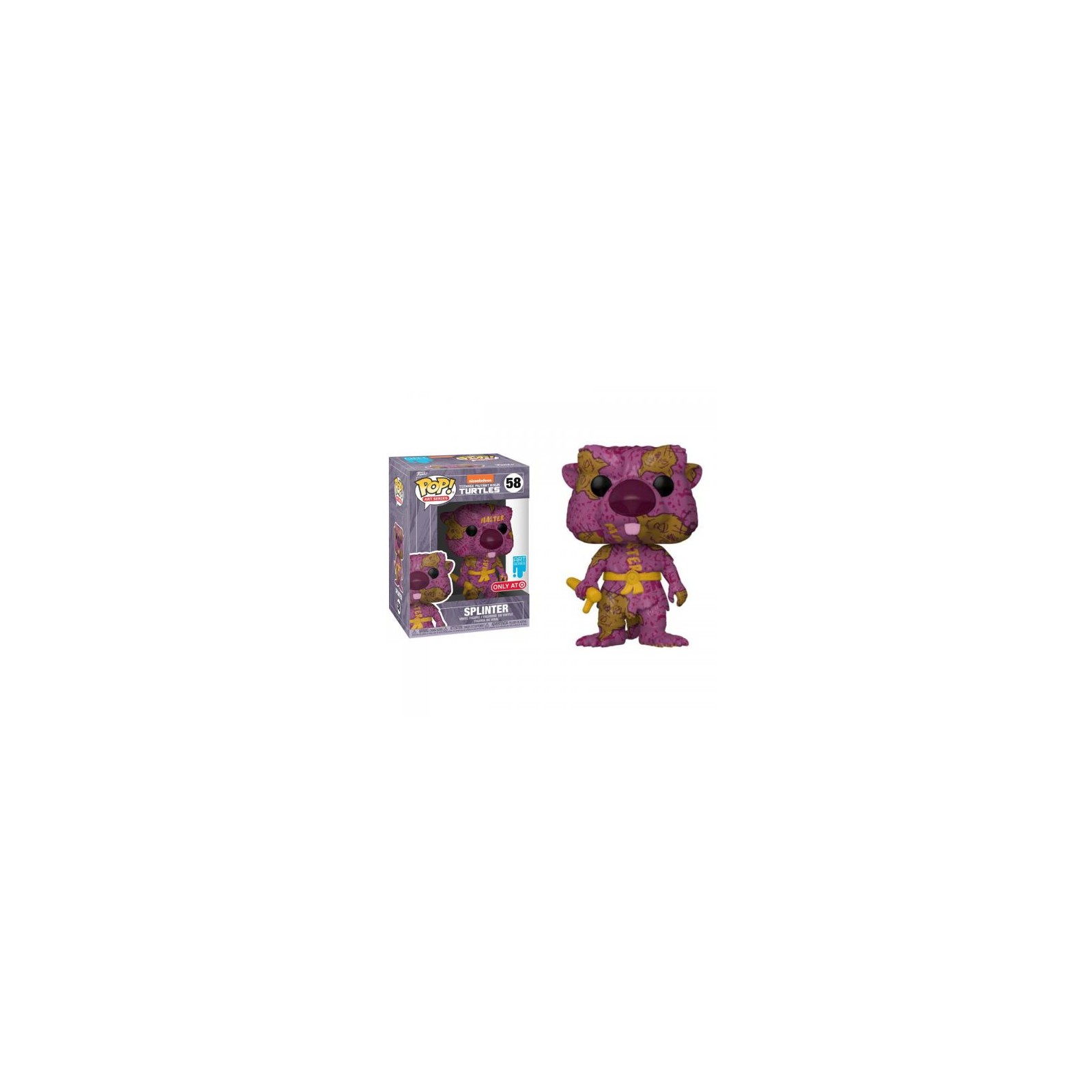 Funko POP! TMNT: Splinter (58) Art Series EXM