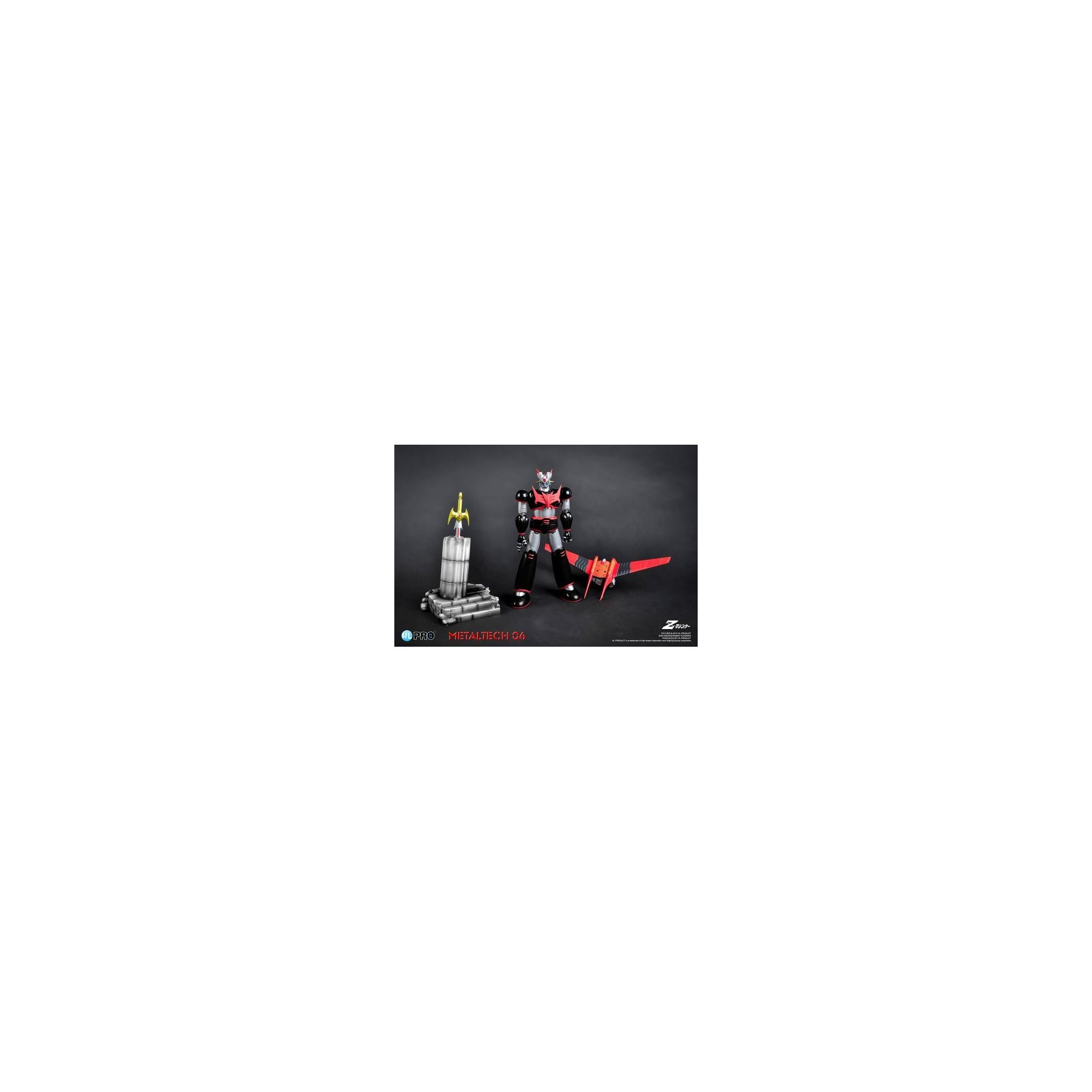 AF Mazinger Z Metaltech 06 Black Vrs 30cm (cg1)