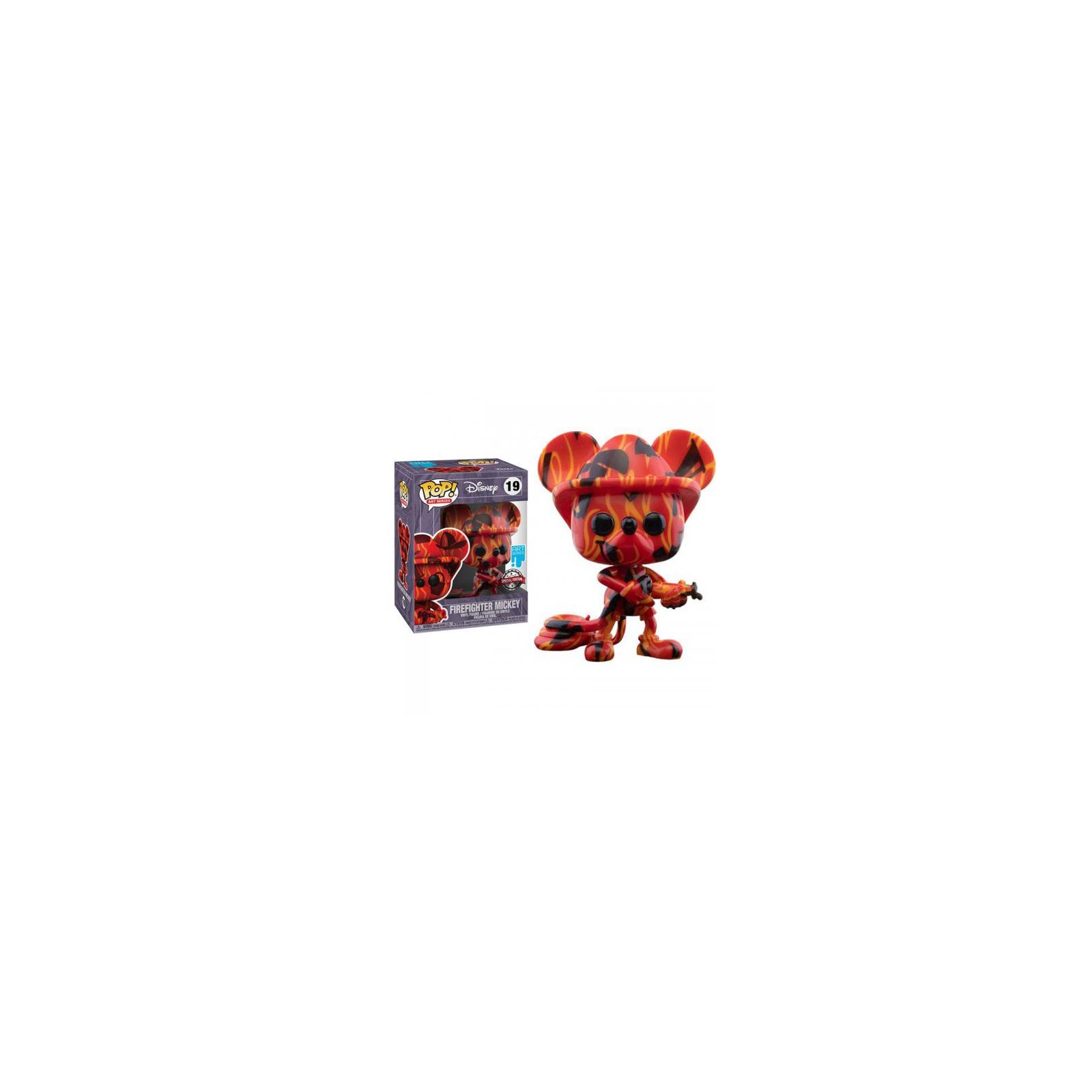 Funko POP! Disney: Firefighter Mickey (19) Art Series EXM