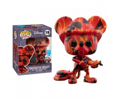 Funko POP! Disney: Firefighter Mickey (19) Art Series EXM