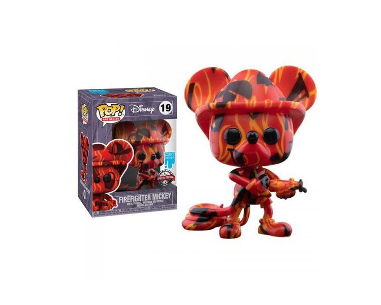 Funko POP! Disney: Firefighter Mickey (19) Art Series EXM