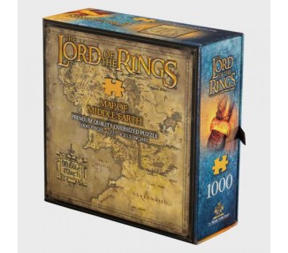 Puzzle Lord of the Rings : Terra di Mezzo 1000 Pezzi