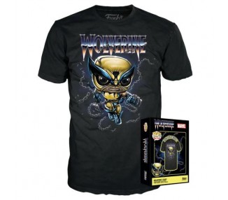 Funko POP! Boxed Tee (M) Marvel: Wolverine