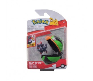 Pokemon Clip 'n' Go Zorua + Dusk Ball