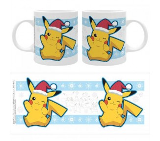 Tazza Pokemon Pikachu Santa Christmas 320ml (gt5)