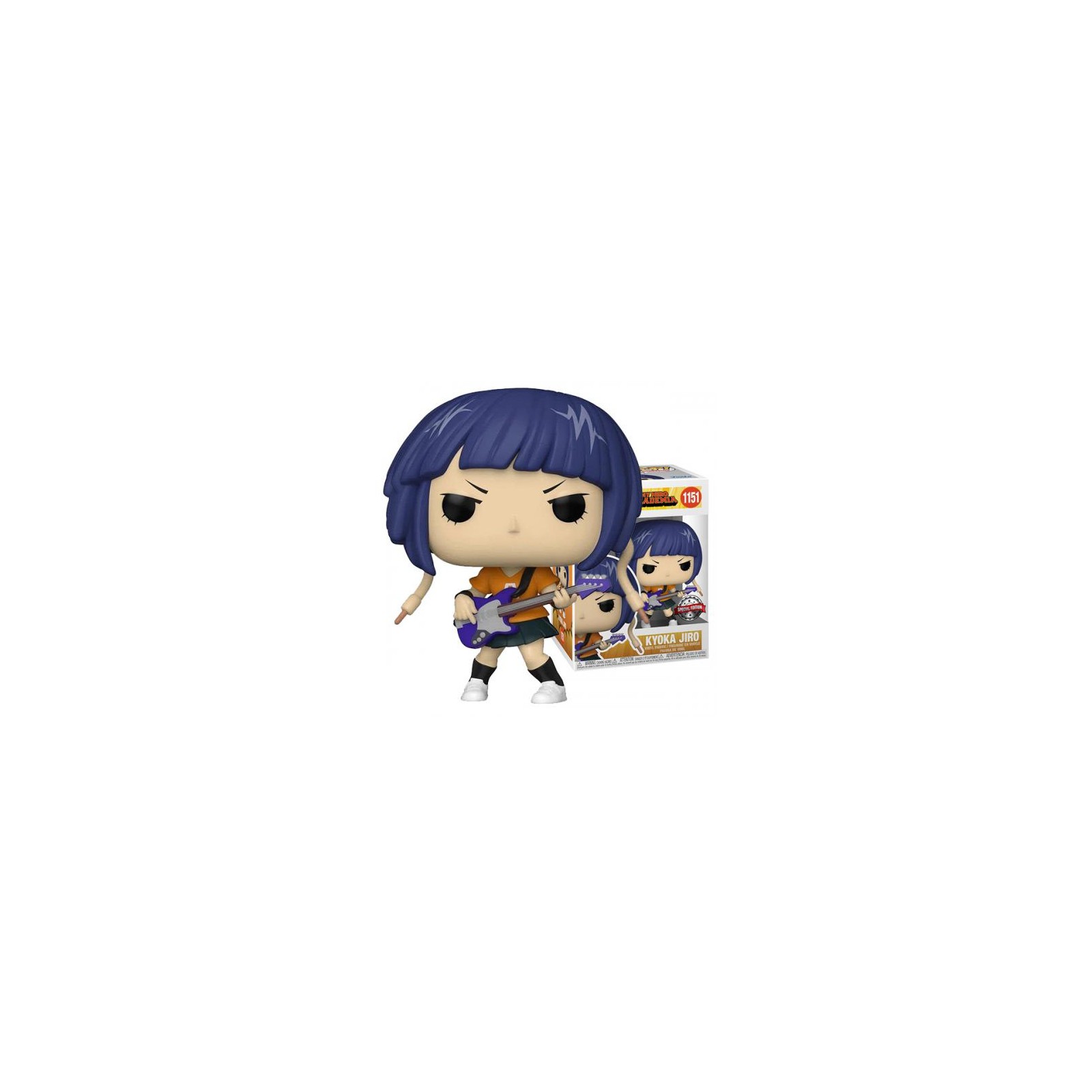 Funko POP! My Hero Academia: Jirou w/Guitar (1151) EXM (fk2)