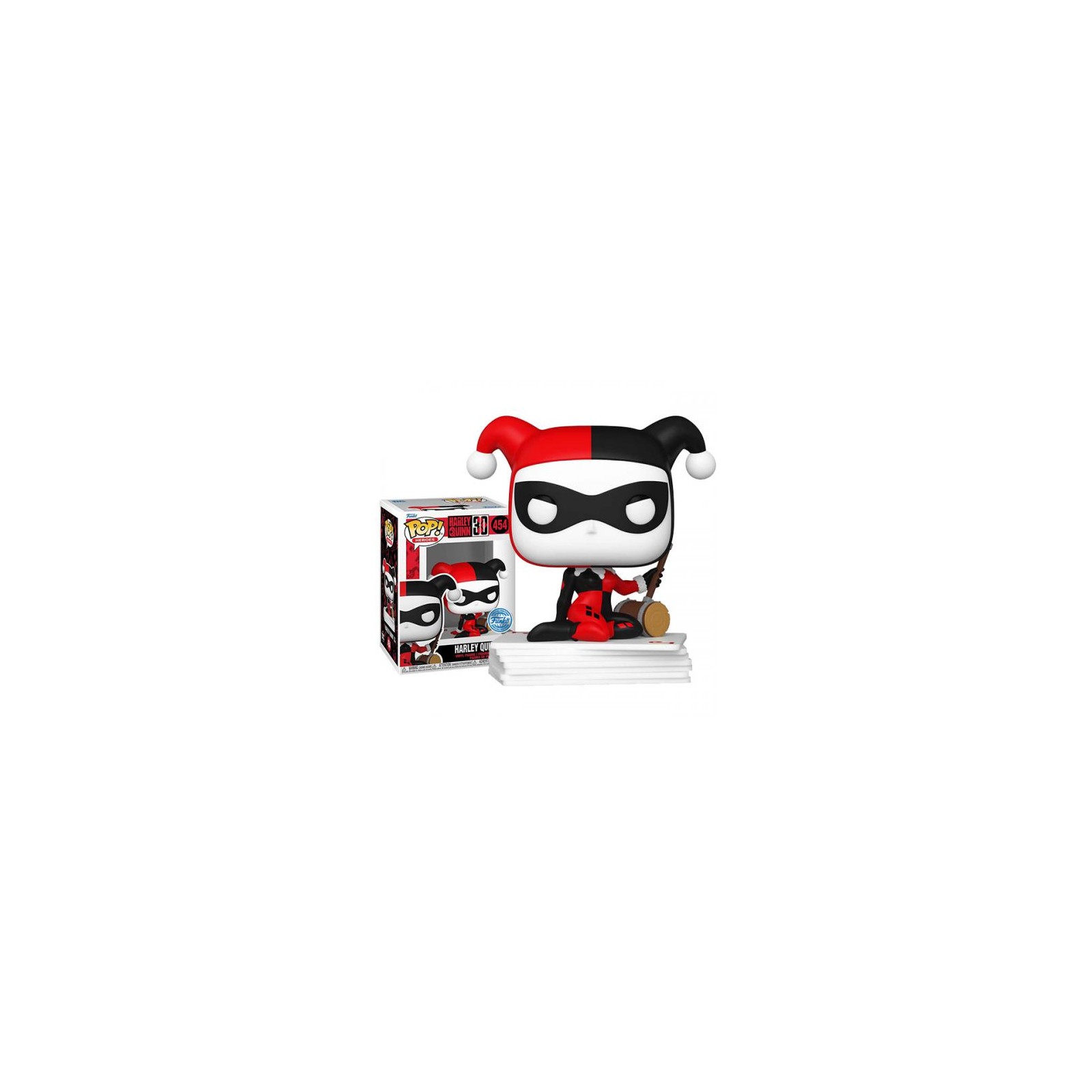 Funko POP! Heroes DC Comics: Harley Quinn w/Cards (454) EXM