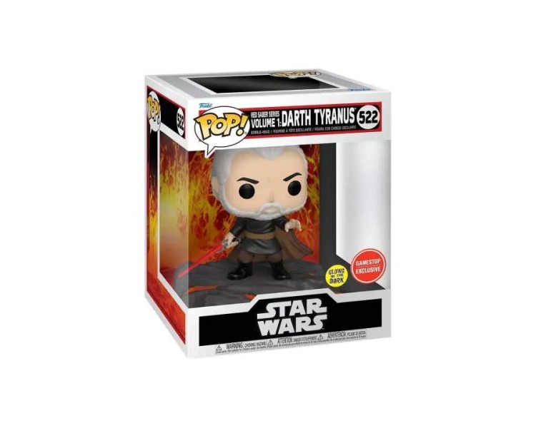 Funko POP! Star Wars: RSSv1 Darth Tyranus (522) EXM GW (fk2)