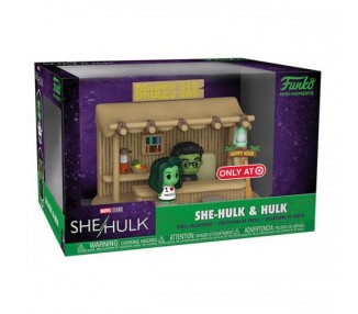 Funko POP! Mini Moments : She-Hulk Tiki Bar Scene EXM