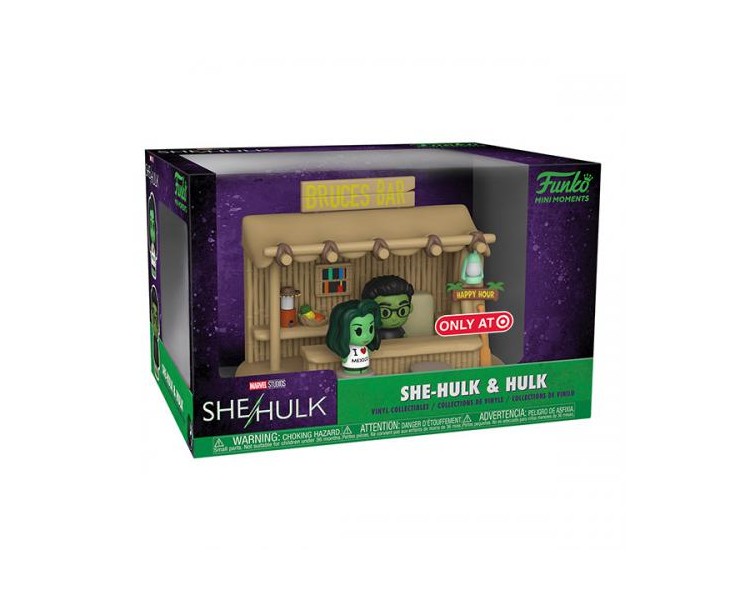 Funko POP! Mini Moments : She-Hulk Tiki Bar Scene EXM