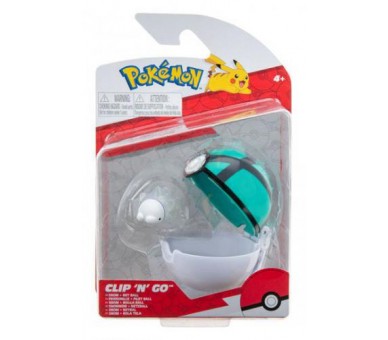 Pokemon Clip'n'Go Poke Balls Wave 11 Snom & Net Ball