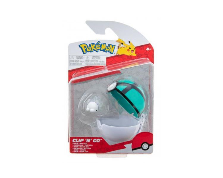 Pokemon Clip'n'Go Poke Balls Wave 11 Snom & Net Ball