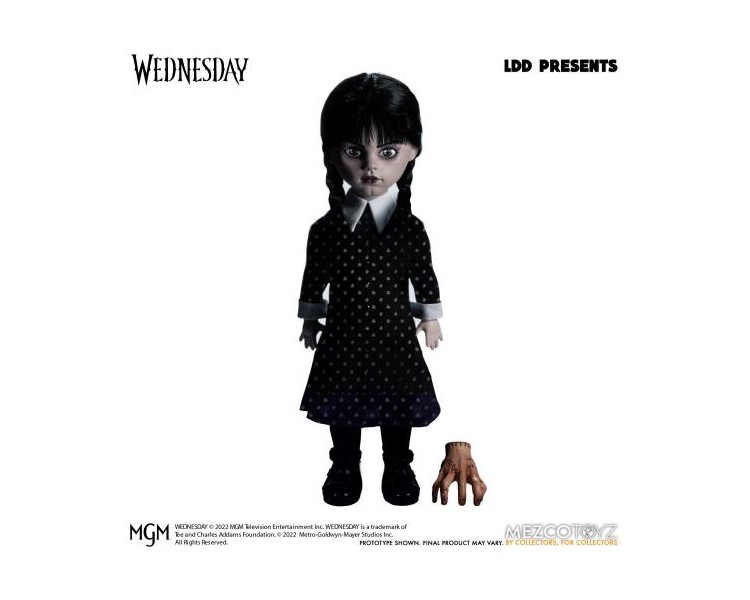 AF Netflix Wednesday: Wednesday Addams (Mercoledi) 25cm