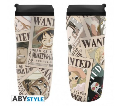 One Piece Travel Mug 355ml Wanted