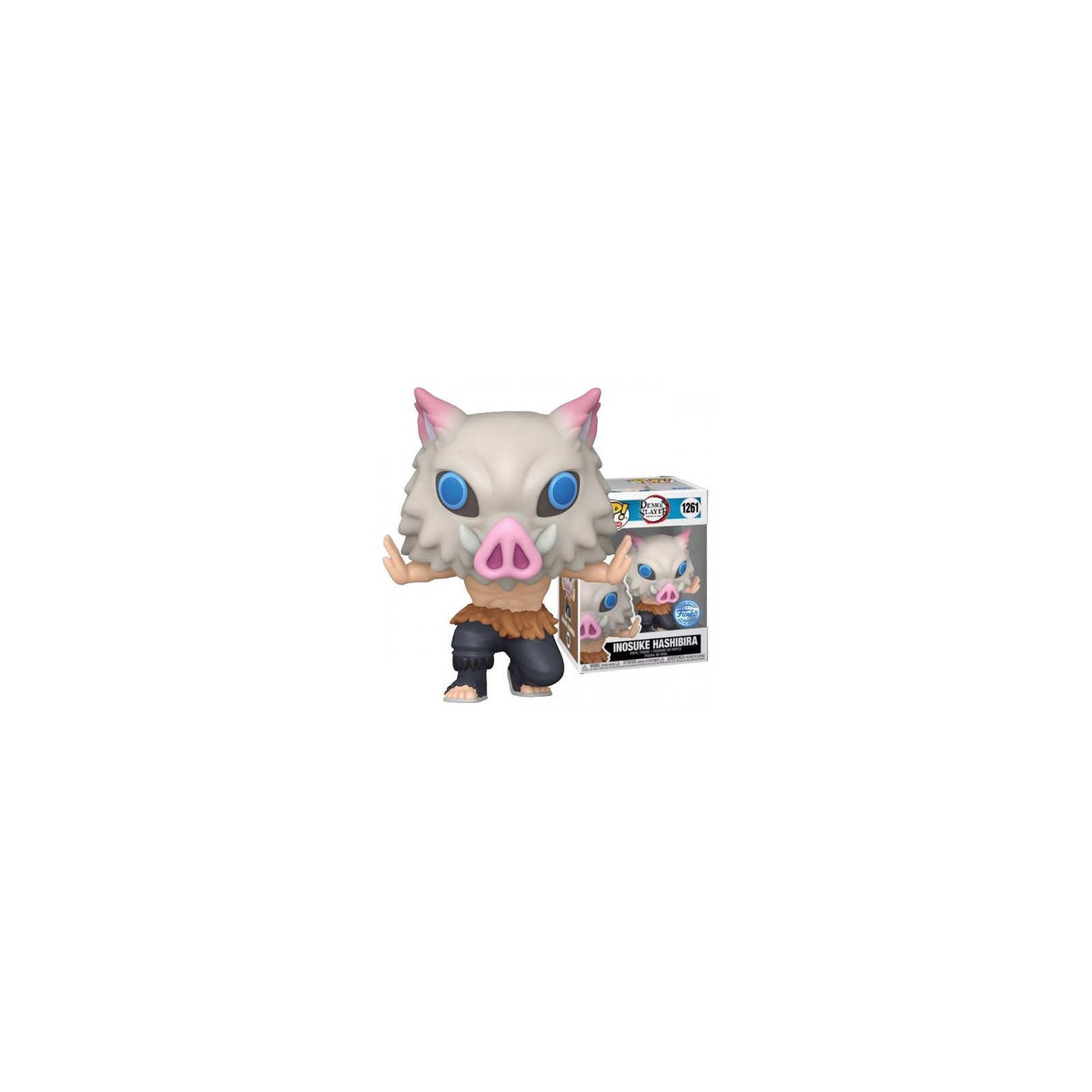 Funko POP! Demon Slayer: Inosuke Hashibira (1261) EXM (fk0)