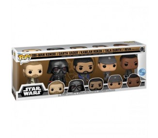 Funko POP! Star Wars Obi Wan Kenobi 5PK EXM