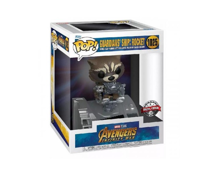 Funko POP! Infinity War: Ship Rocket (1025) EXM DLX (fk2)