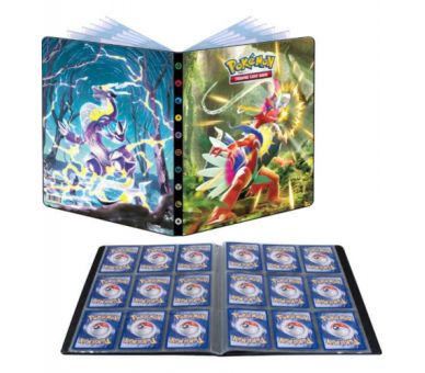 Pokemon Album 14 pagine 9 tasche Scarlatto e Violetto 01