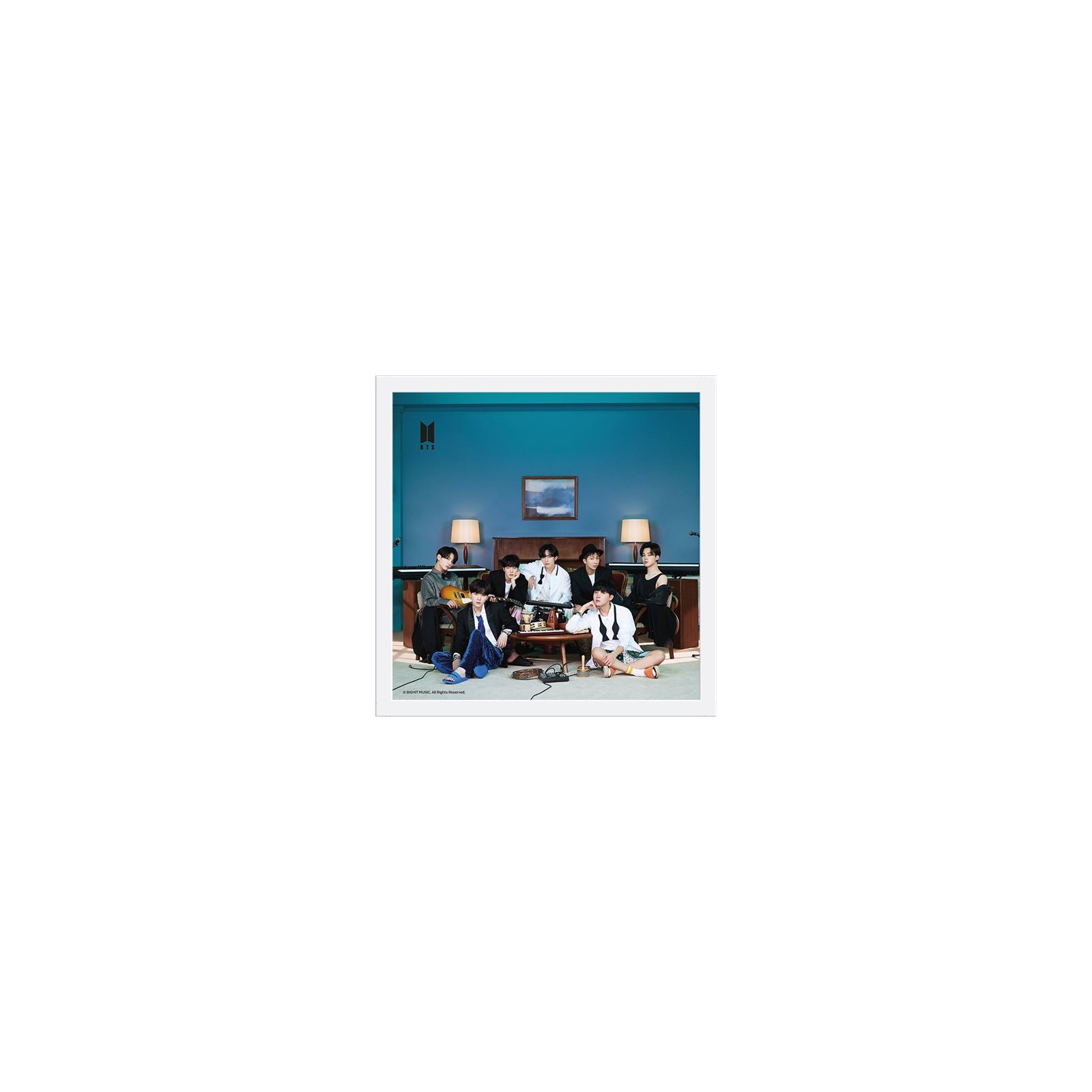 Puzzle BTS BE (Group) con Cornice e Foto 289 PZ 29x29x48