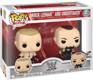 Funko POP! Moment - WWE Brock Lesnar/Undertaker (2pk)