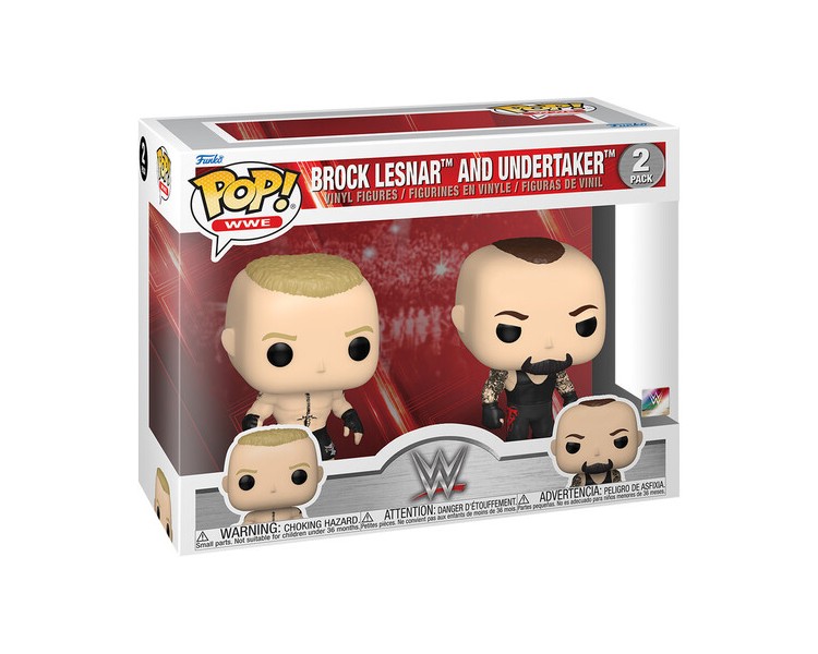 Funko POP! Moment - WWE Brock Lesnar/Undertaker (2pk)