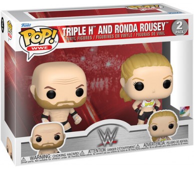 FUNKO POP! WWE Pack 2pz Rousey/Triple H