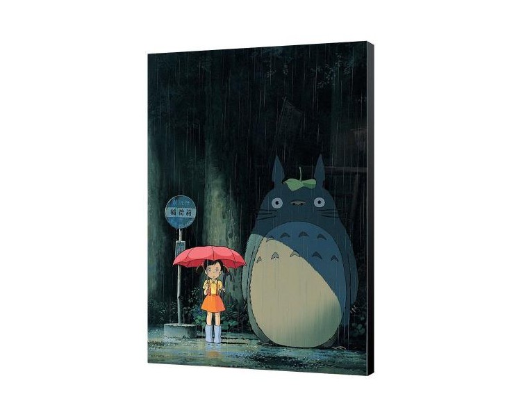 Wooden Wall : My Neighbor Totoro Art Totoro 35x50cm