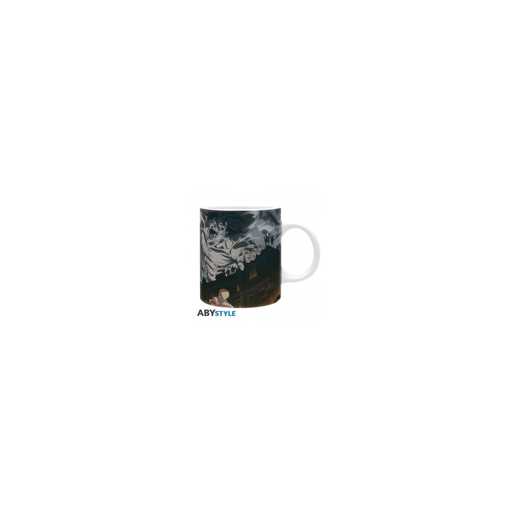 Attack on Titan Tazza 320ml Subli S4 key Art