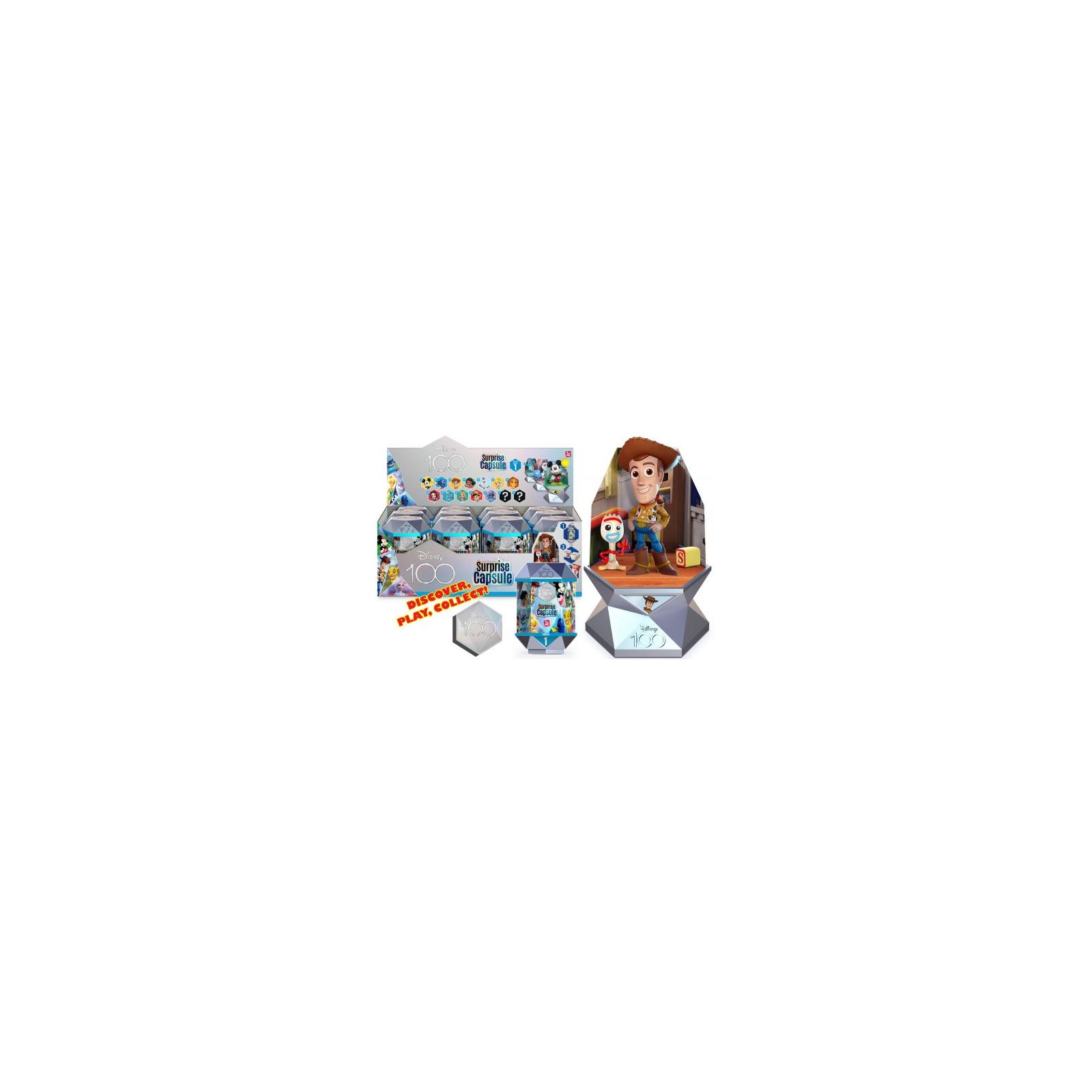 Disney 100Th (12pz) Surprice Capsule Mini Diorama S1