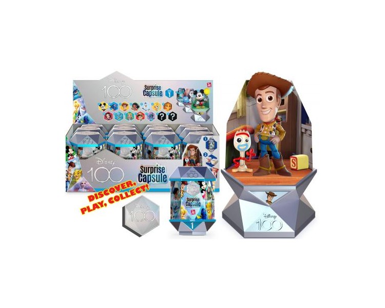 Disney 100Th (12pz) Surprice Capsule Mini Diorama S1