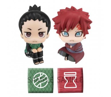 ST Naruto Shippuden Look Up Nara Shikamaru/Gaara Set 11cm