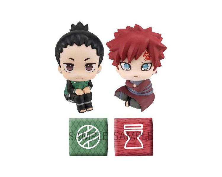 ST Naruto Shippuden Look Up Nara Shikamaru/Gaara Set 11cm