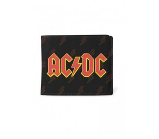 AC/DC Wallet (Portafogli) : Lightning Logo 11cm