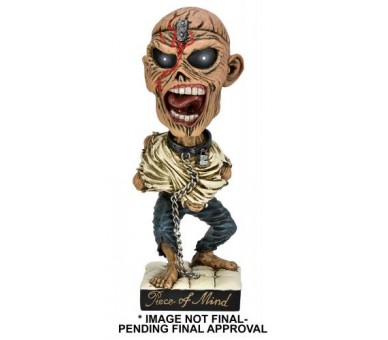 ST Iron Maiden Piece of Mind Eddie Headknocker 20cm RESINA