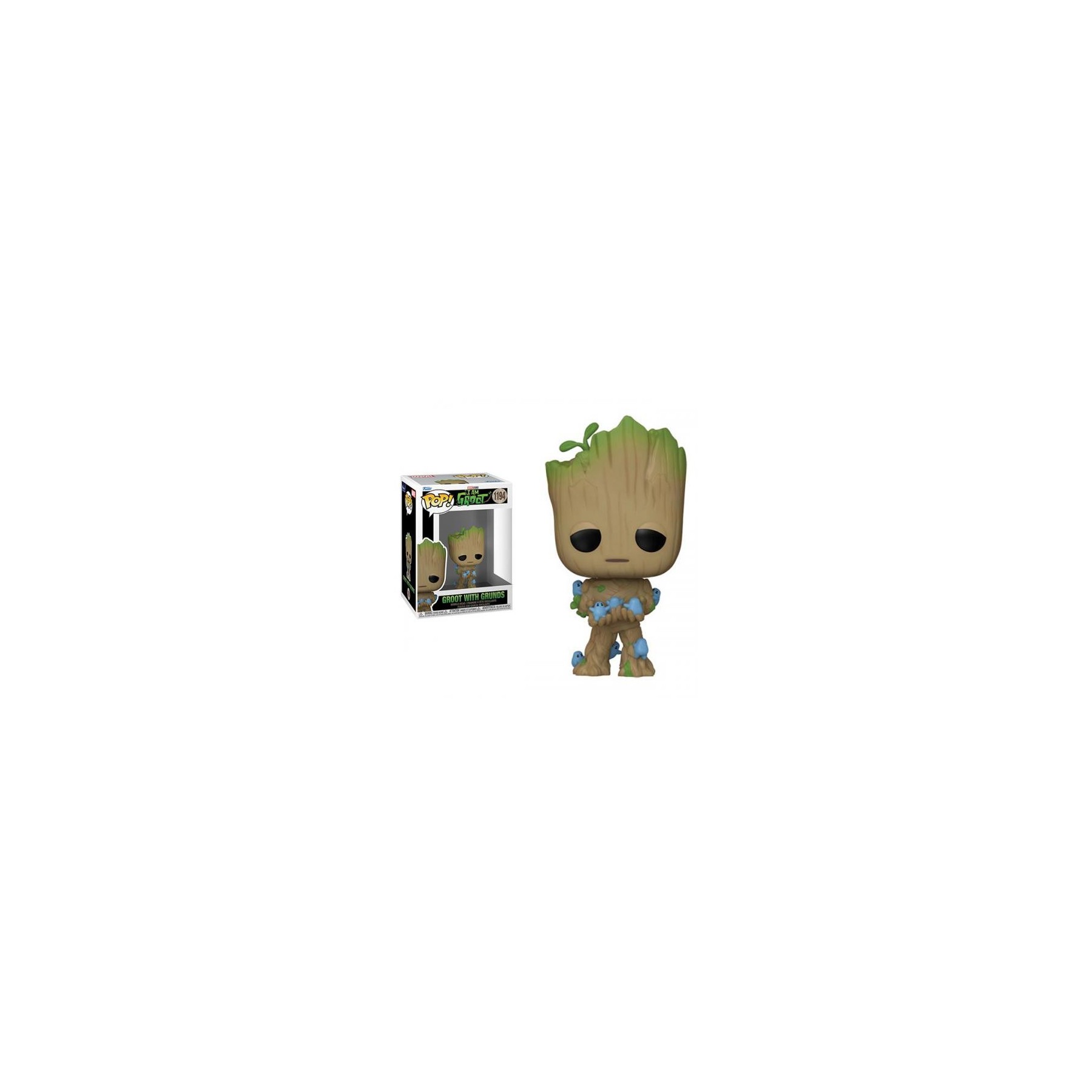 Funko POP! I Am Groot : Groot w/Grunds (1194)