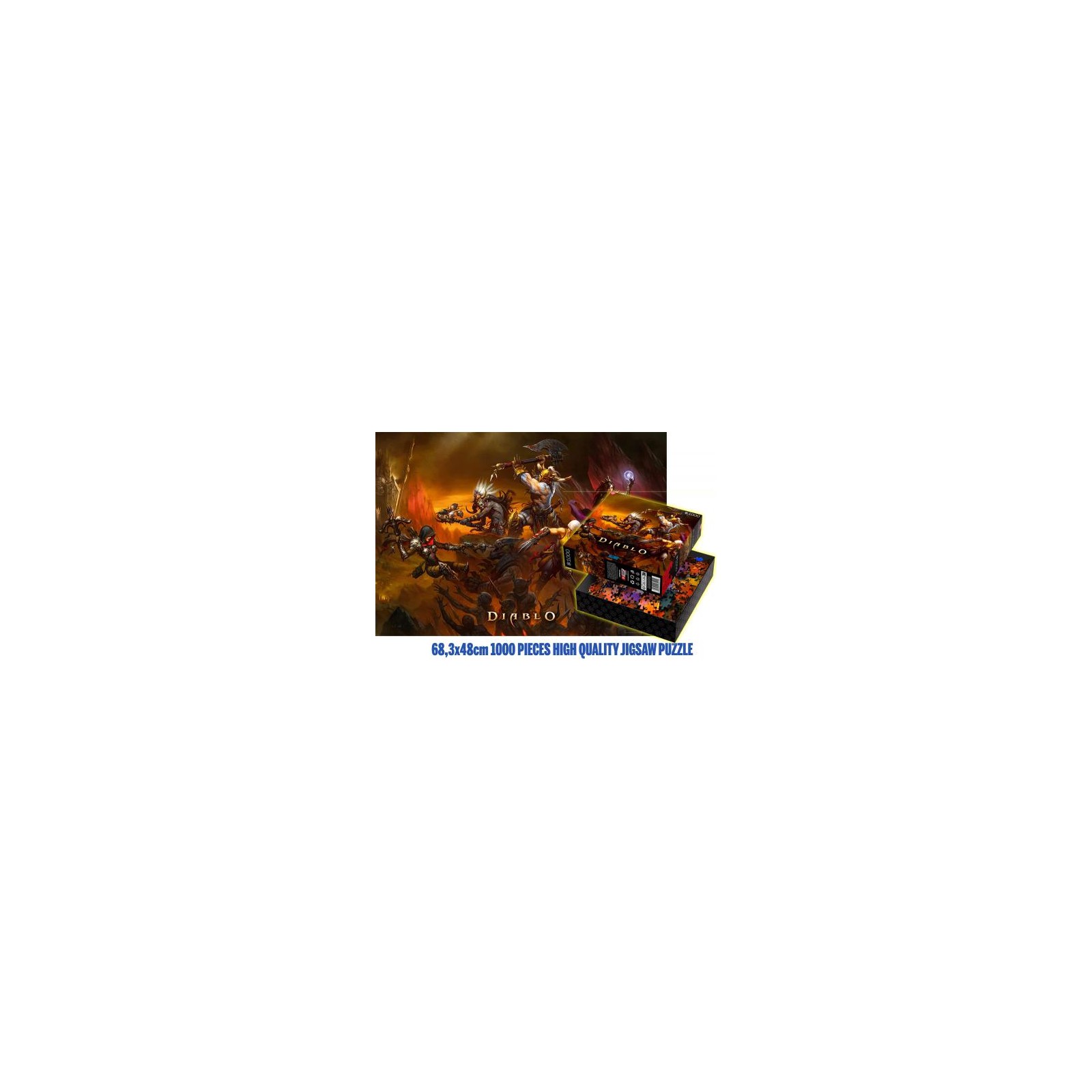 Puzzle Diablo Heroes - Battle 1000pezzi