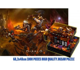 Puzzle Diablo Heroes - Battle 1000pezzi