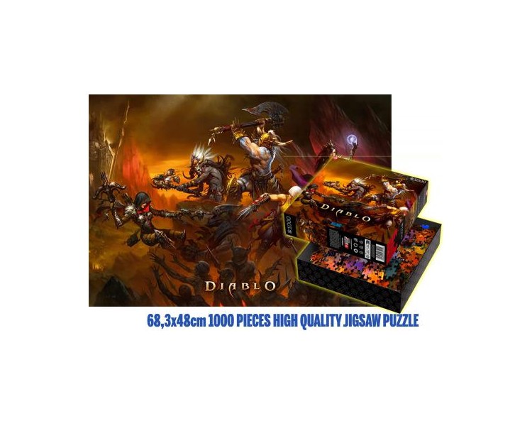 Puzzle Diablo Heroes - Battle 1000pezzi