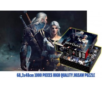 Puzzle The Witcher - Geralt & Ciri 1000pezzi