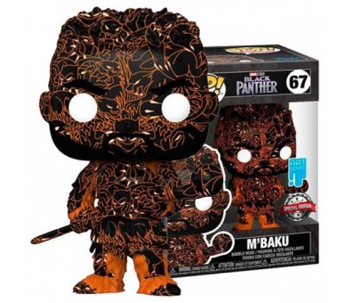 Funko POP! Black Panther: M Baku (67) Art Series EXM