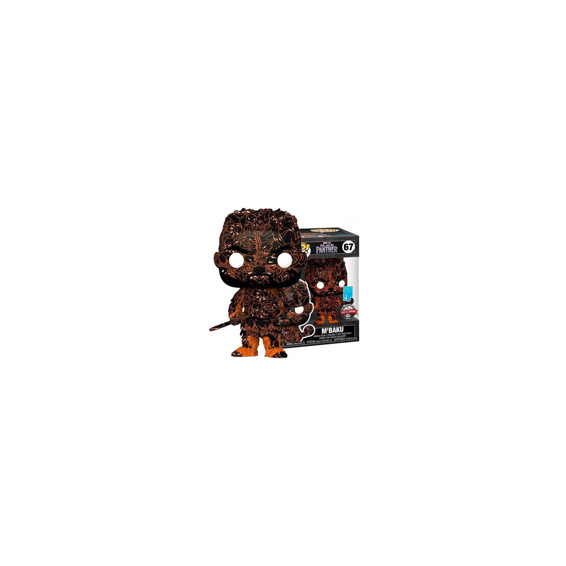 Funko POP! Black Panther: M Baku (67) Art Series EXM