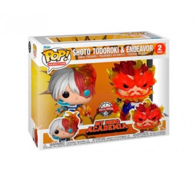 Funko POP! My Hero Academia: Todoroki/Endeavor 2PK EXM