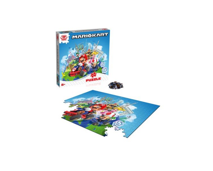 Puzzle Super Mario Kart In Giro Per Il Mondo 500 pz