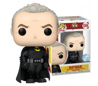 Funko POP! The Flash: Batman (Keaton) Unmask(1344) EXM (fk2)