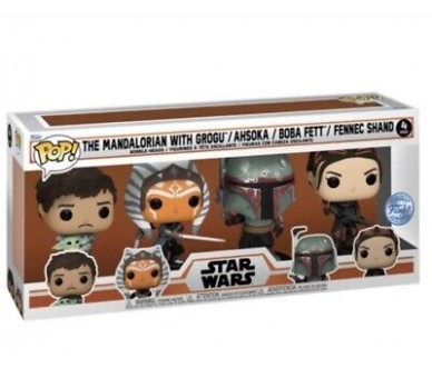 Funko POP! Star Wars - The Mandalorian 4PK