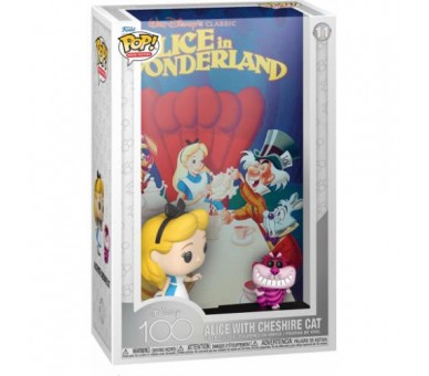 Funko POP! Cover Disney 100Th : Alice w/Cheshire (11)